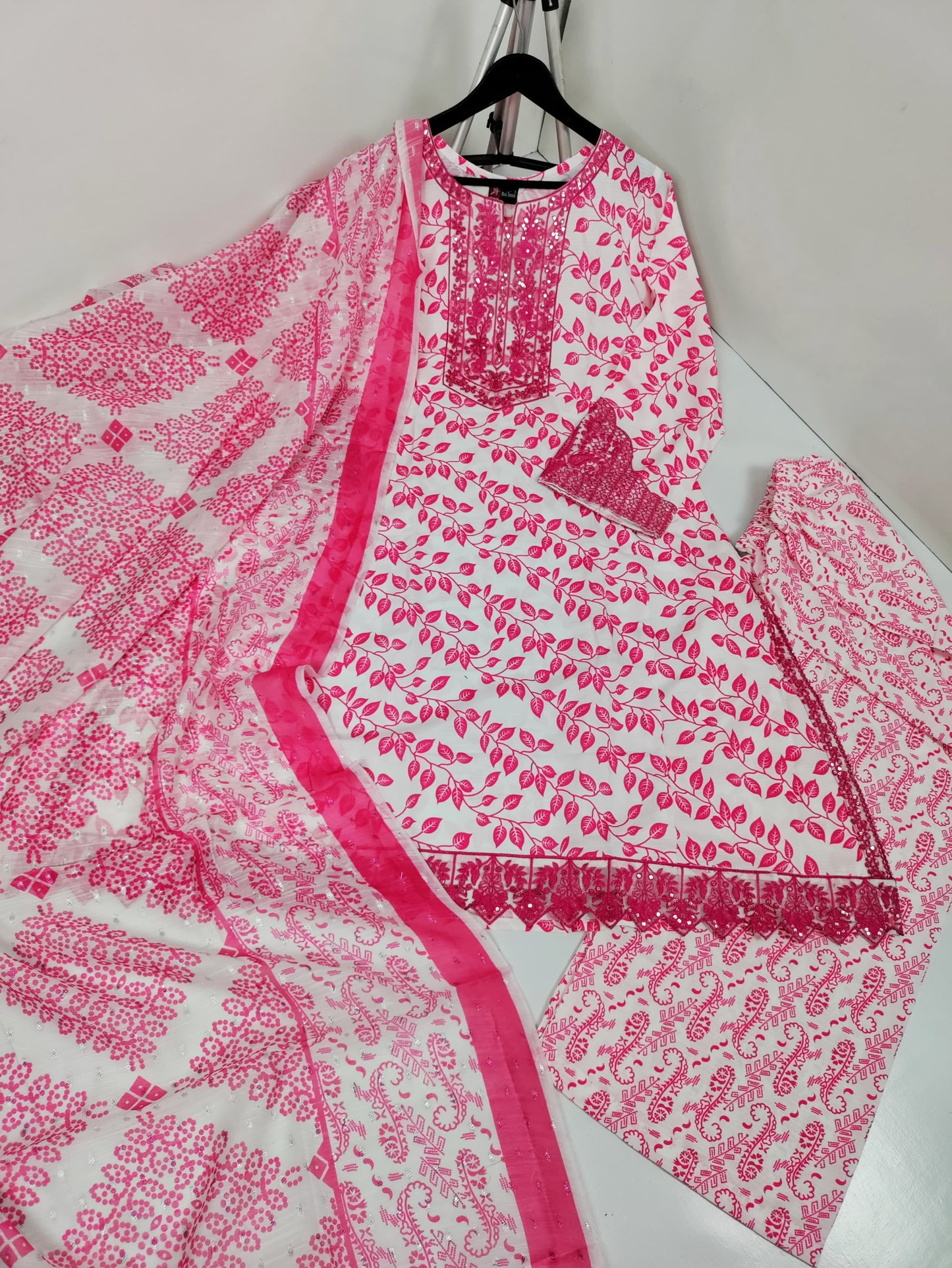 Lawn printed 3pc