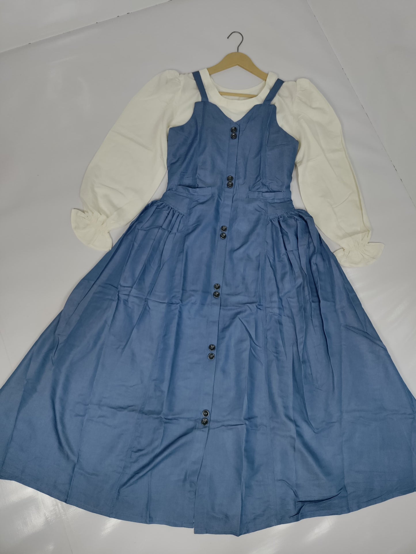 Denim stuff long maxi