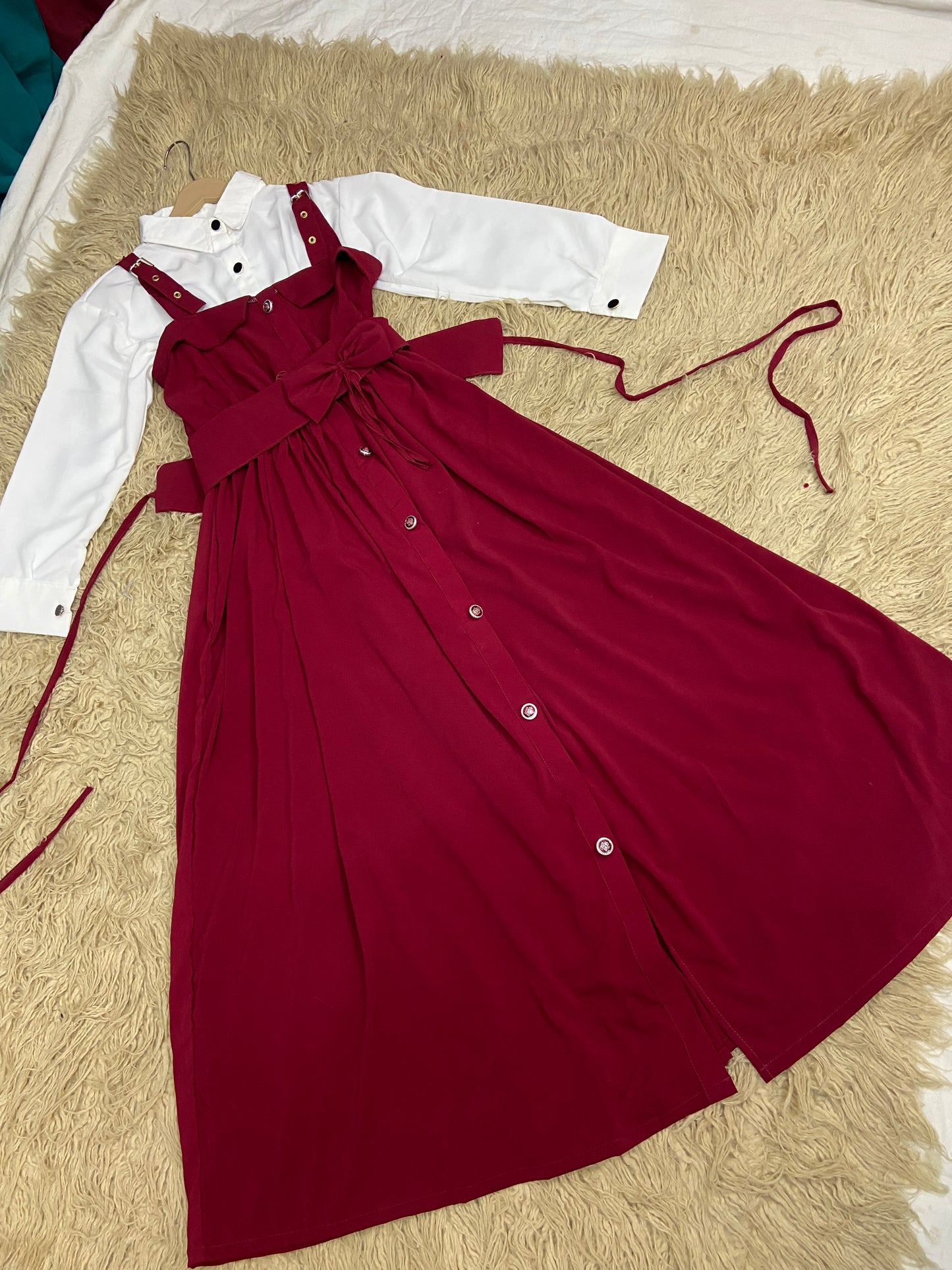 Romper💕 In winter ❄⛄stuff woolpech Georgette