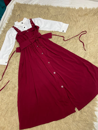 Romper💕 In winter ❄⛄stuff woolpech Georgette