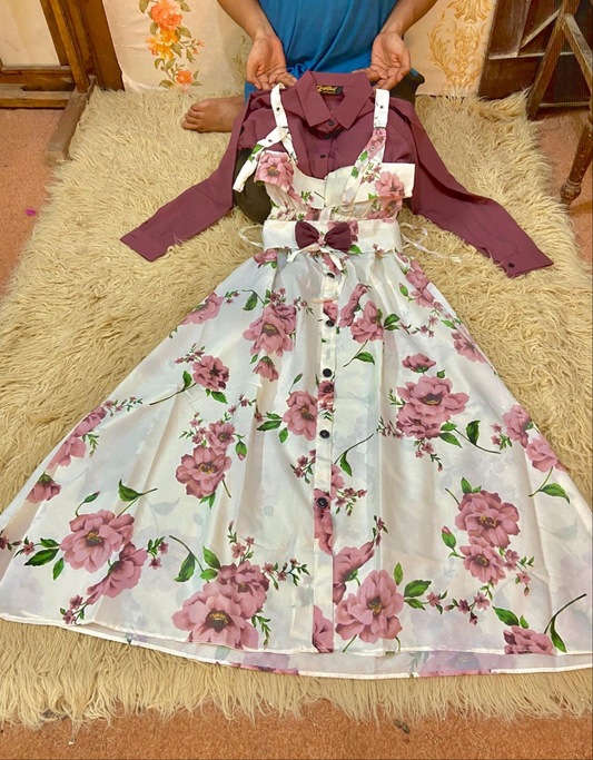 Romper💕 In winter ❄⛄stuff woolpech Georgette