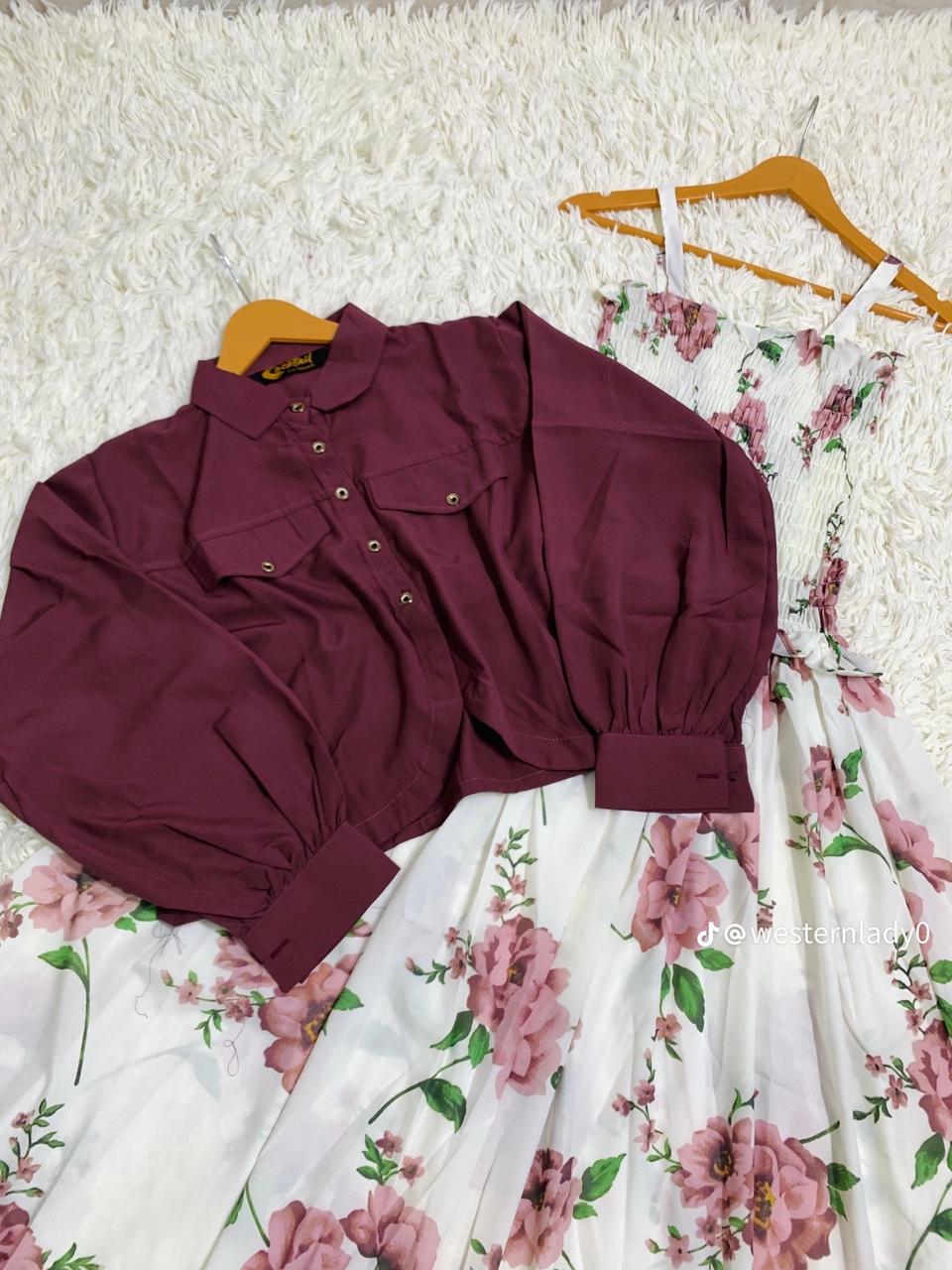 New Stylish Smoke Maxi