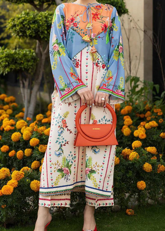 2-Piece Printed Suit