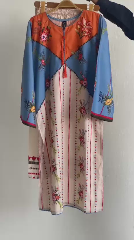 2-Piece Printed Suit