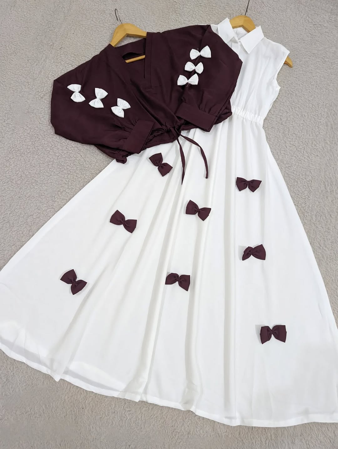 Elegant Bow Maxi 🌸