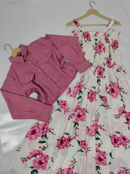 Smoke maxi with koti