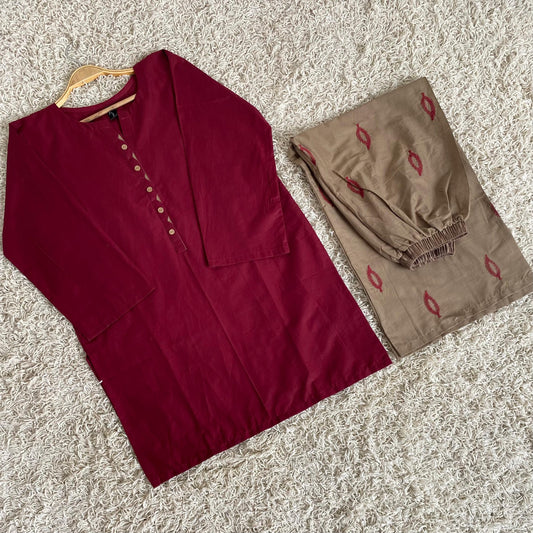 Lawn embroidery 🪡 2Pc