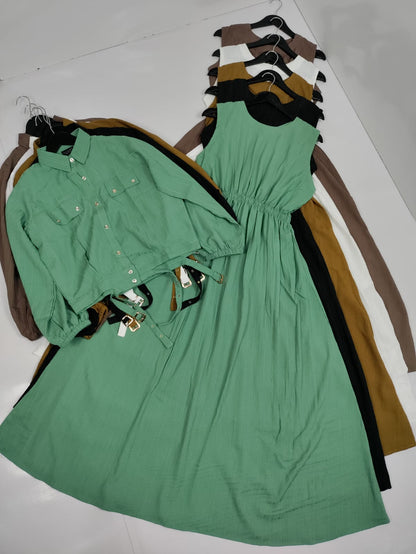 blossom 🌸 Belted maxi