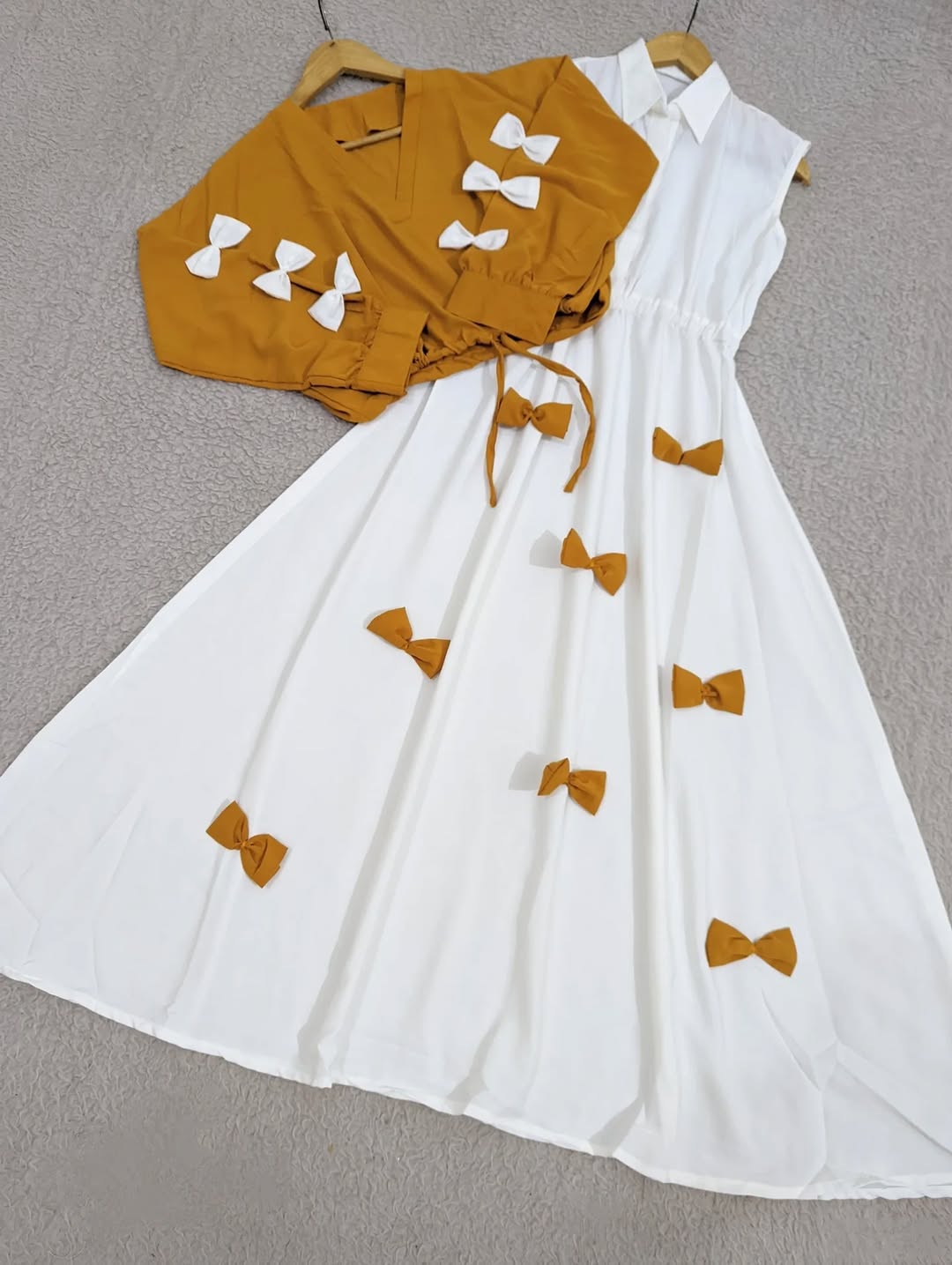 Elegant Bow Maxi 🌸