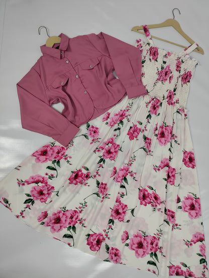 Smoke maxi with koti