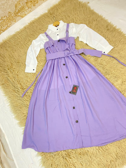 Romper💕 In winter ❄⛄stuff woolpech Georgette