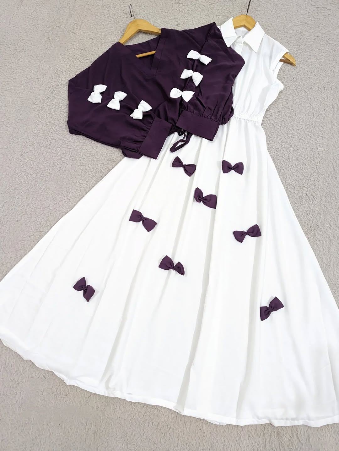 Elegant Bow Maxi 🌸